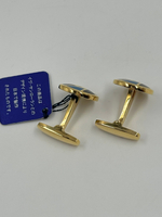 Запонки с эмалью Yves Saint Laurent