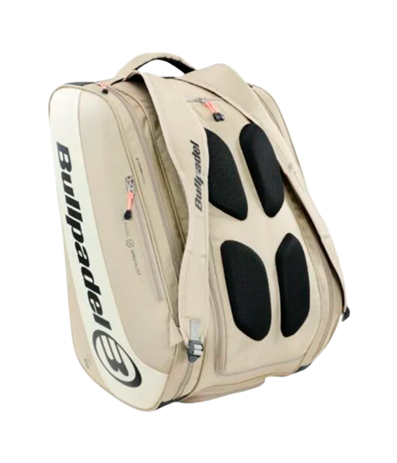 Сумка для падел Bullpadel Vertex Stone 2025 Delfi Brea, термокарманы и вентиляция
