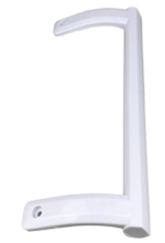 Ручка двери для холодильника Бирюса прямая белая