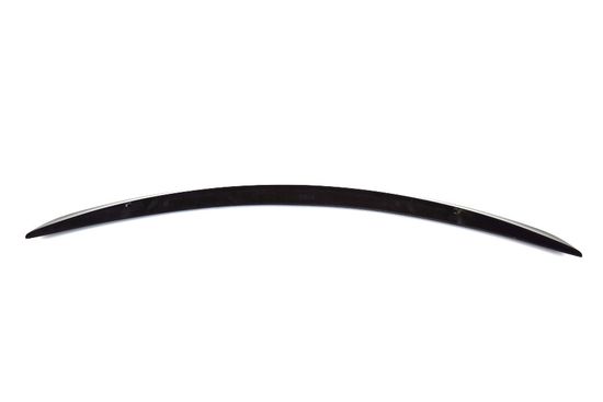 Лип спойлер V.1 глянцево - черный для Mercedes CLS C257 2018+