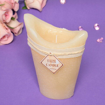 Свеча «Honey story» 12*18см цвет белый F-3008