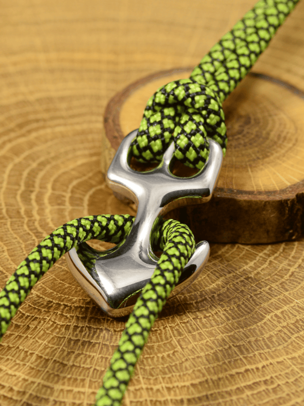 Застежка Якорь ДУО из нержавеющей стали