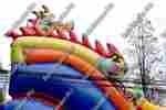 Коммерческий надувной батут "Змей Горыныч 2" 11*6*8,5 м