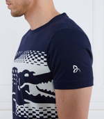 Футболка Lacoste - темно-синий(TH5195)