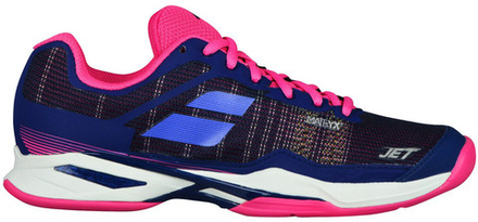 Женские Кроссовки теннисные Babolat Jet Mach и Clay Women - estate blue/fandango pink