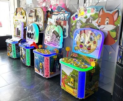 Готовый бизнес игровая площадка с детскими автоматами 25 м² (автономна, без сотрудников)