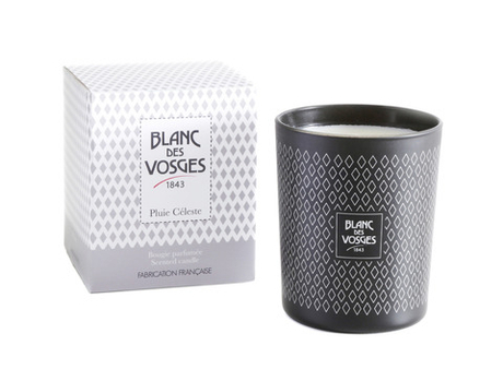 Свеча ароматическая 180г Blanc Des Vosges Plui Celeste