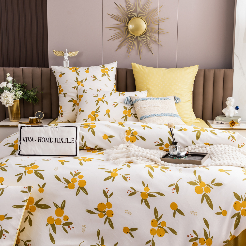 Комплект постельного белья Люкс Сатин 100% хлопок A286