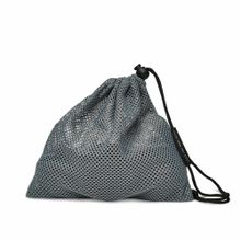 Набор из двух массажных мячей с кистевым эспандером бирюзовый