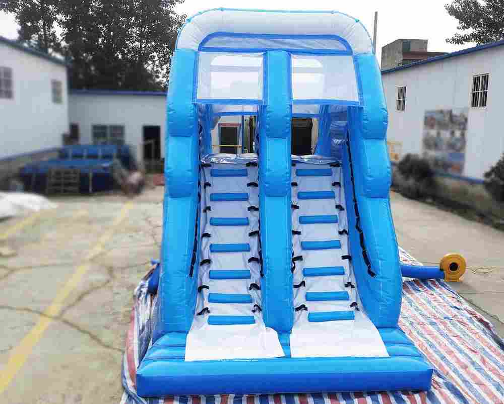 Водная надувная горка «Дельфинчики», 6*3*4 м