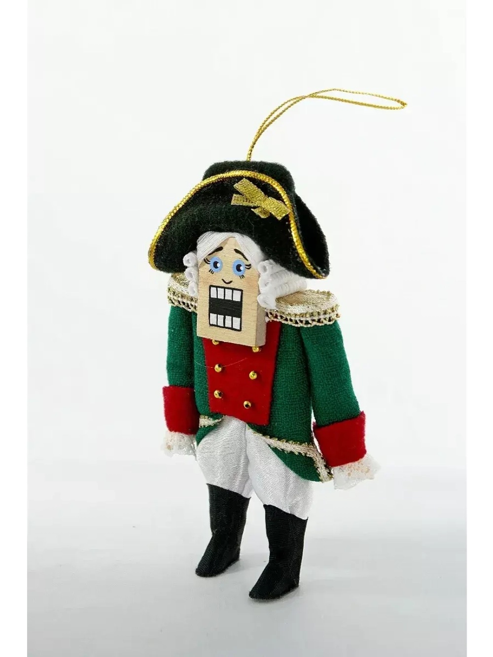 Кукла-подвеска ручной работы Щелкунчик