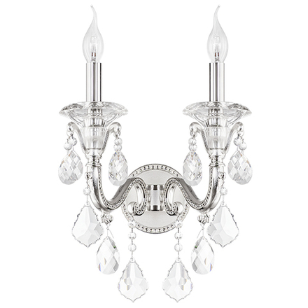 788624 Бра LUSSO 2х60W E14 ХРОМ