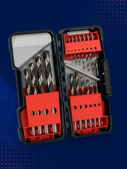 Набор сверл Bosch HSS PointTeQ 1-10 мм, 18 шт, 2608577350