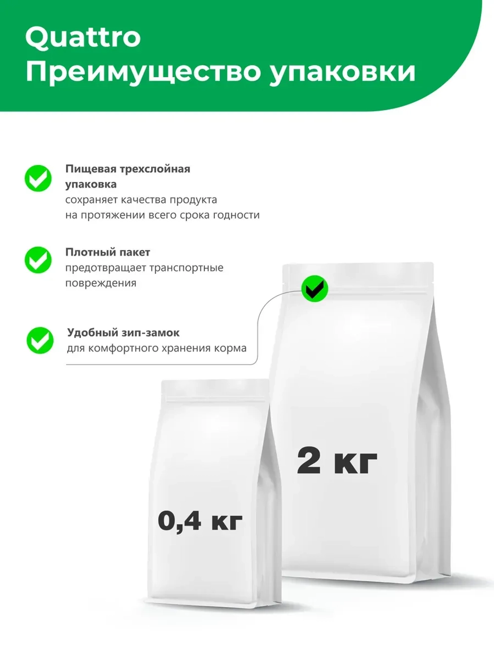 Корм сухой для котят всех пород, с ягненком, 400 гр