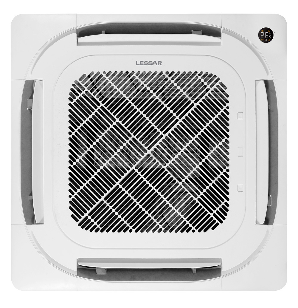 Кассетная инверторная сплит-система Lessar (завод Midea) 2025 года