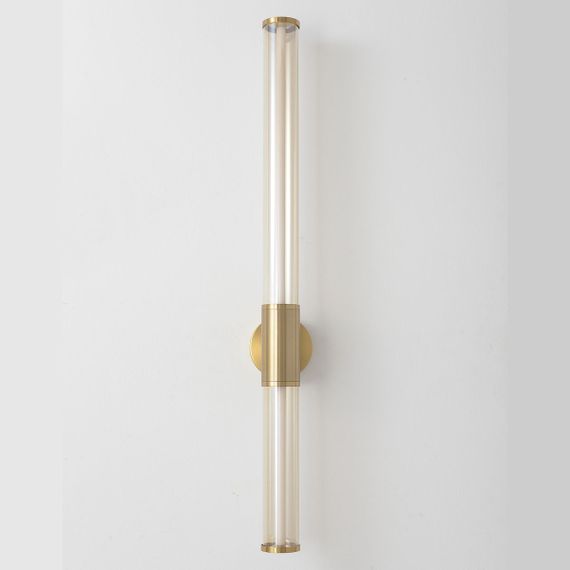 Настенный светодиодный светильник Crystal Lux Lineup AP18W Led Brass