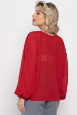 Блуза Шарм (красная) Б14967-10М LT Collection