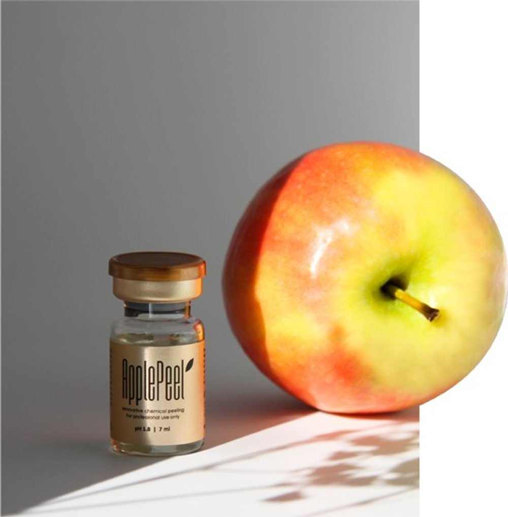 ApplePeel - Всесезонный антивозрастной осветляющий пилинг-уход 7ml