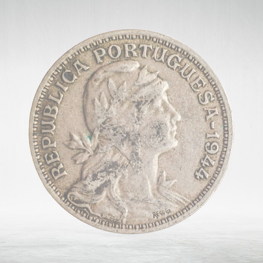 Portugal, 50 Centavos, 1944, VF