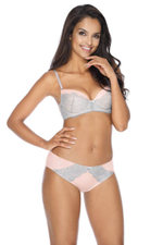 Трусы-слип Ida с нежным кружевом (Размер: 38) (Цвет: пудровый)