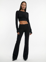 Лонгслив Patrícia | Черный