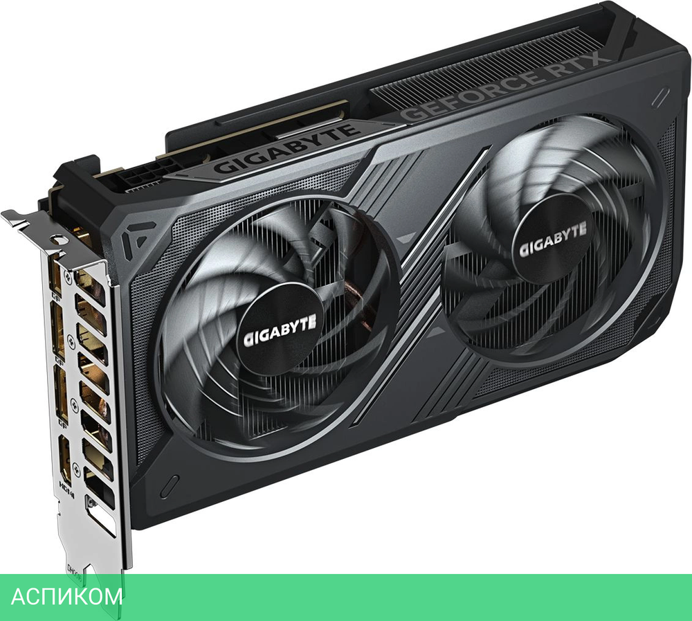 Видеокарта GigaByte GeForce RTX 5060 Windforce OC 8G GDDR7 (GV-N5060WF2OC-8GD)