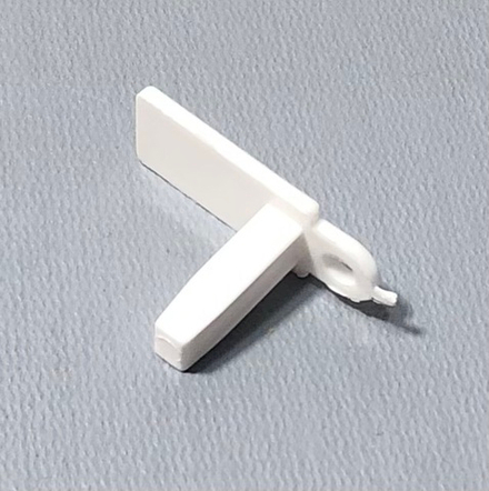 Заглушка для профиля Симпл, цвет белый