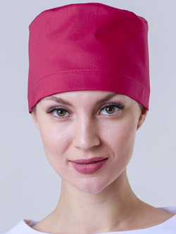 Купить колпак К-117 медицинский, цвет бургундия|MediS.moda