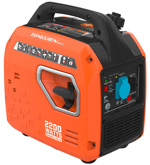 Генератор бензиновый инверторный Zongshen BQH 2200 E 1T90DFQ23