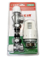 VR340 Вентиль регулировочный УГЛОВОЙ ВЕРХНИЙ VIEIR 1/2"