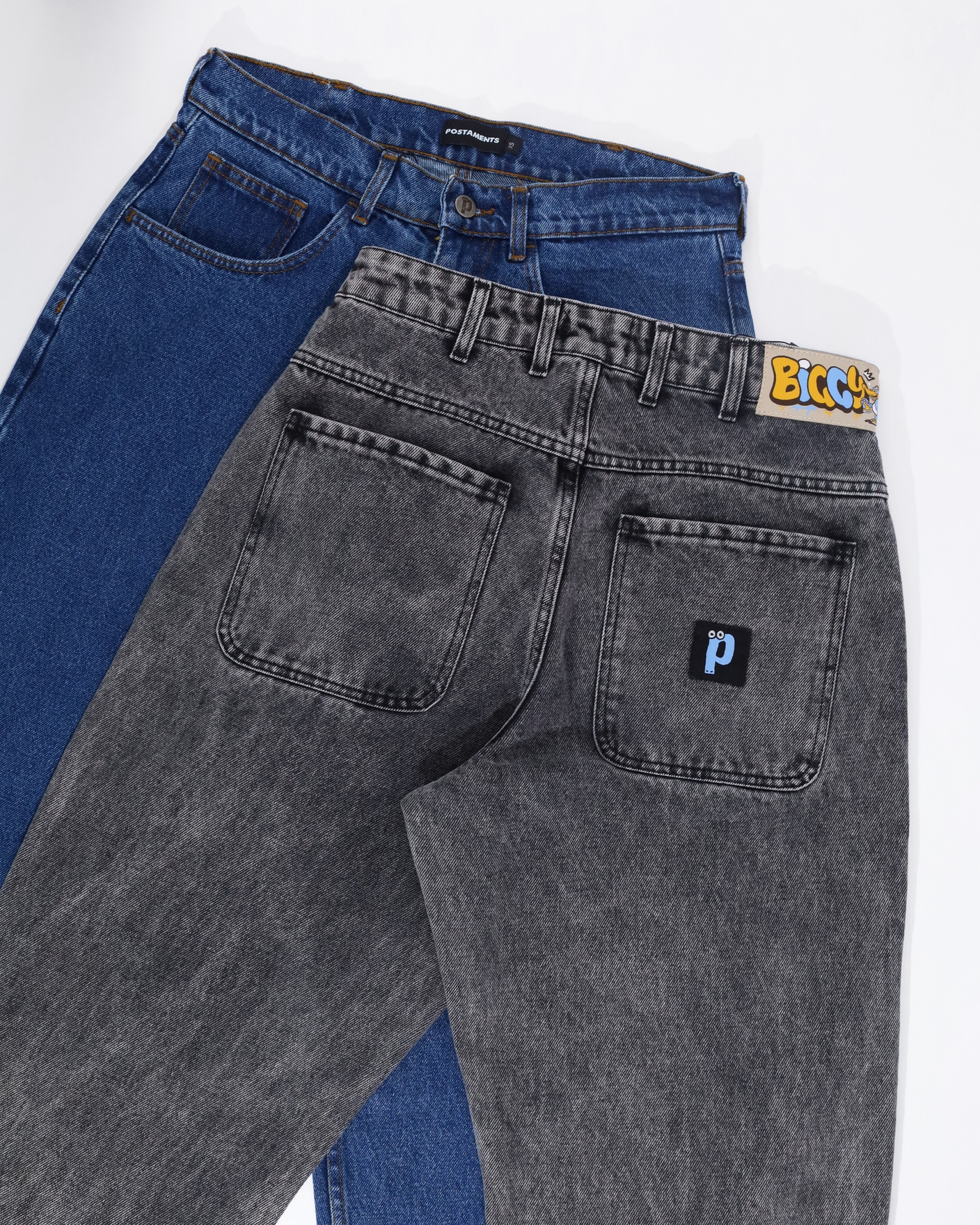 Джинсы и брюки от Postaments