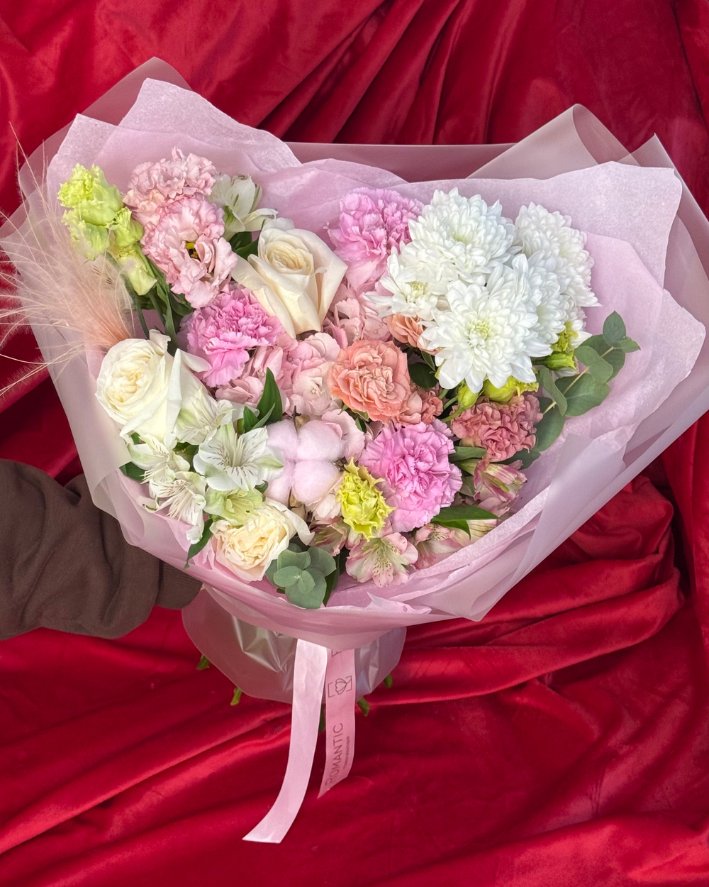 Нежный букет с гортензией