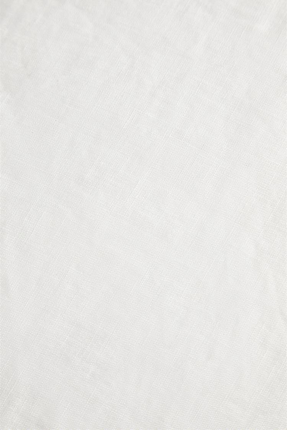 ZARA HOME ОДНОТОННЫЙ ЛЬНЯНОЙ ЧЕХОЛ ДЛЯ ДЕКОРАТИВНОЙ ПОДУШКИ, БЕЛЫЙ