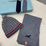 Комплект Thom Browne (шапка + шарф)