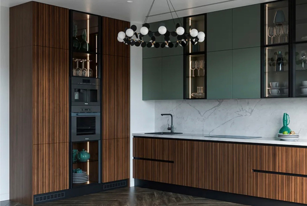 Примеры современных кухонь в дизайне из интернета