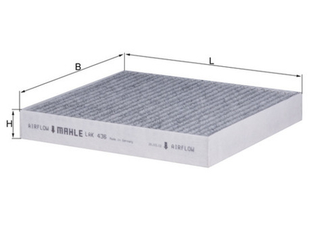 MAHLE - LAK436-MAH - Filter, cabin air