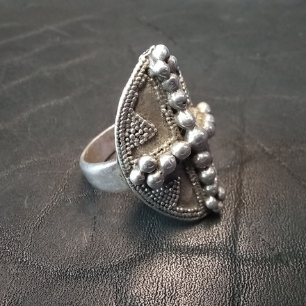 Кольцо "Щит с крестом"