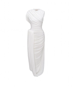 Платье с буфом