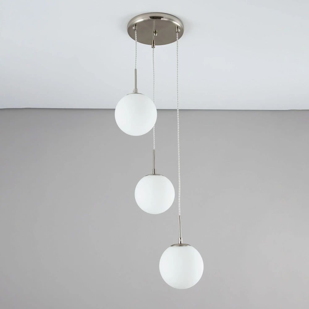 Citilux Томми CL102034 Подвесной светильник Матовый Хром