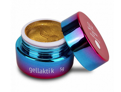 Гель-паста для стемпинга GELLAKTIK GGPST-02 (Золото) с липким слоем, 5 гр.