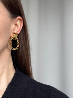 Крупные клипсы Givenchy