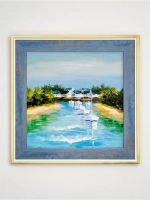 Картина на стену интерьерная на холсте 30*30 см