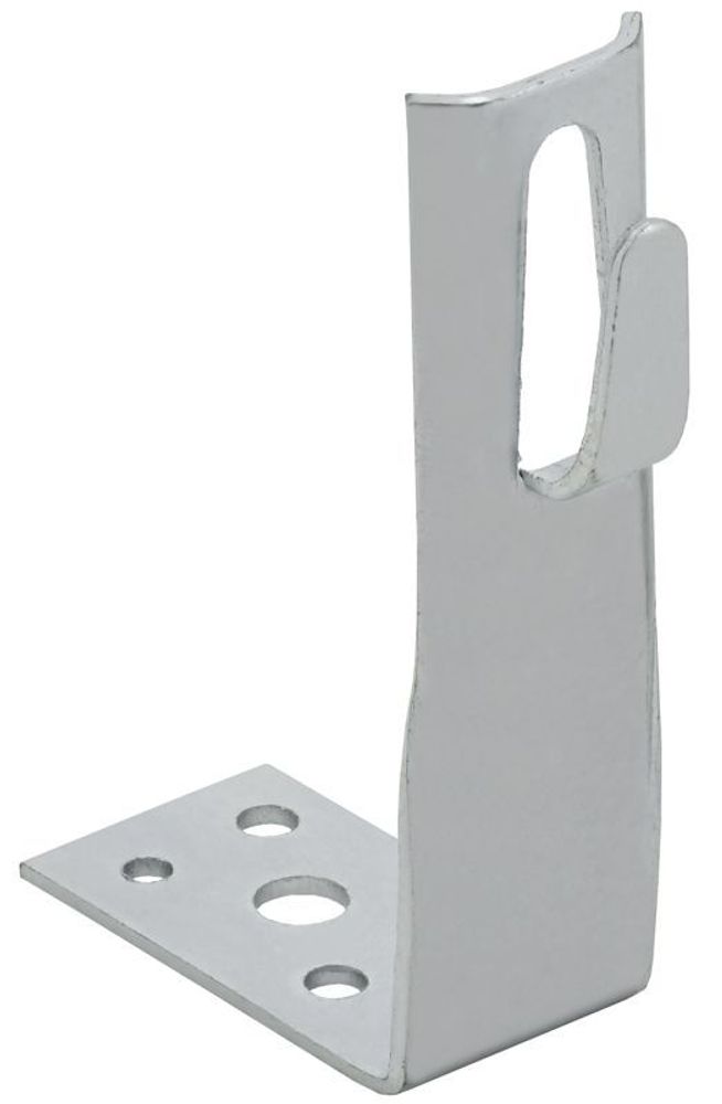 Держатель проводника круглого 6-8мм угловой H=80мм оцинк. сталь IEK ZDP87-11-1-68-80