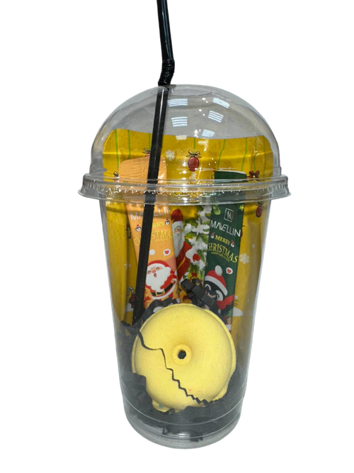 Стаканчик подарочный желтый