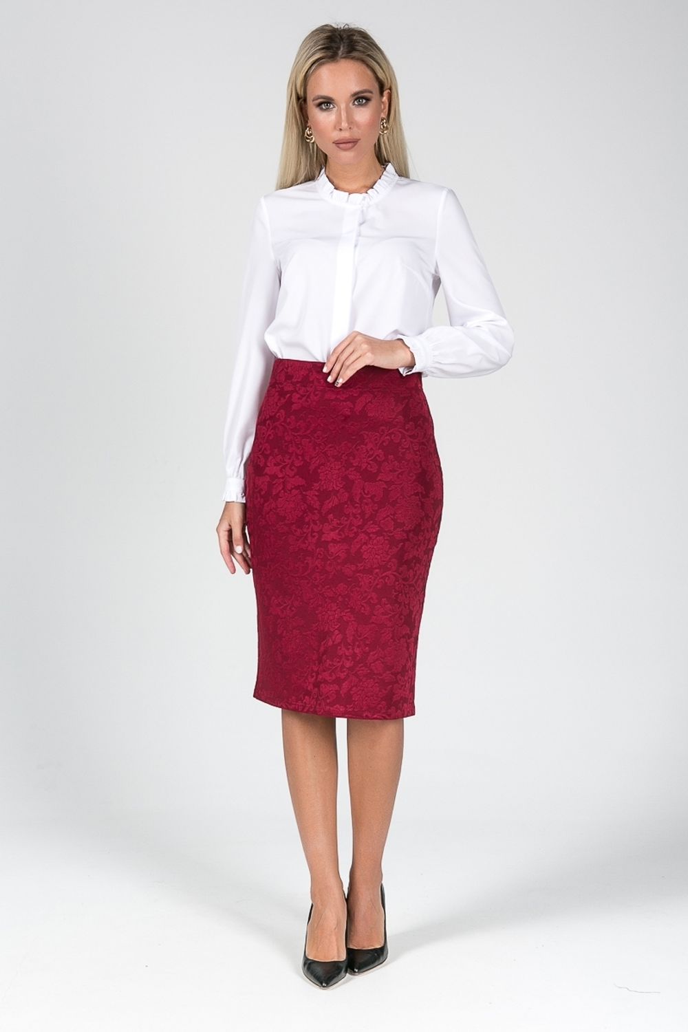 Юбка Жаккард на резинке №3 Valentina