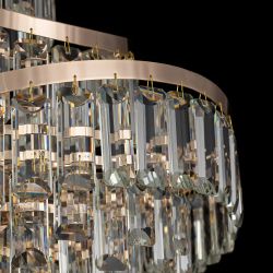 Citilux NAIAD CL315152 Люстра хрустальная подвесная Золото