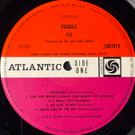 Yes ‎– Fragile (Англия 1971г.)