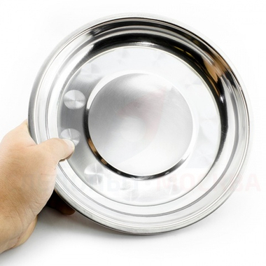 Тарелка "Следопыт" нерж., d 21 см