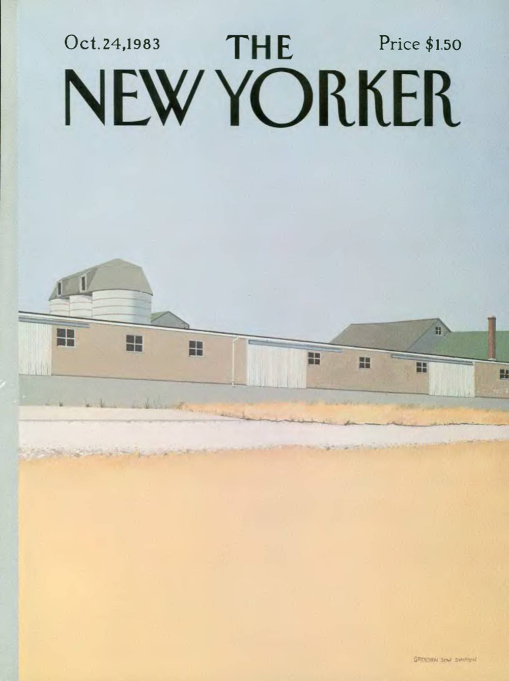 Журнал The New Yorker 24-10-1983