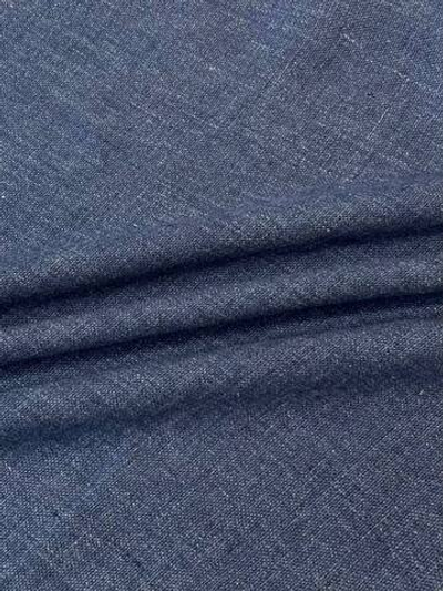 Лен Loro Piana синий